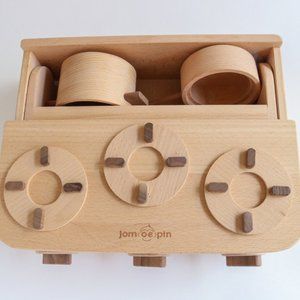 Natural Wooden Cooking Set